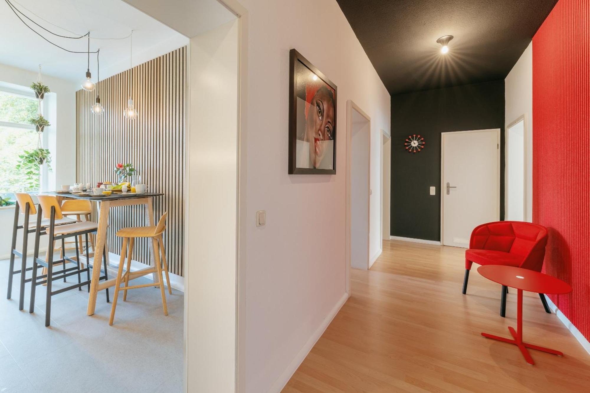 Premium Quartier Clara , Karl Und Fritz Auf Dem Kassberg Mit Eigenem Stellplatz Apartamento Chemnitz Exterior foto