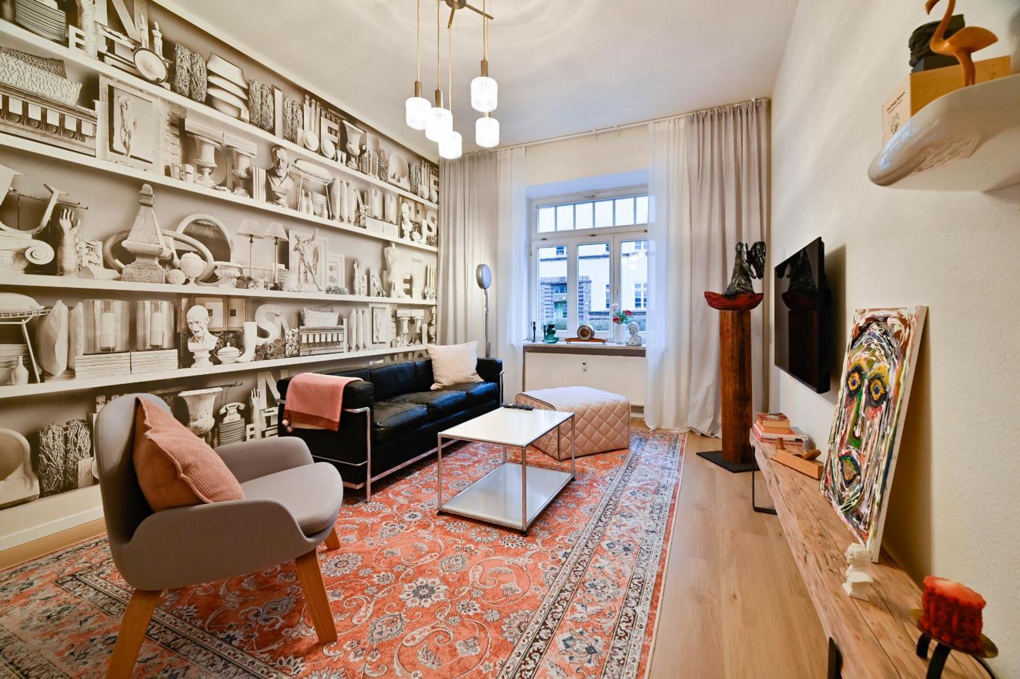 Premium Quartier Clara , Karl Und Fritz Auf Dem Kassberg Mit Eigenem Stellplatz Apartamento Chemnitz Exterior foto