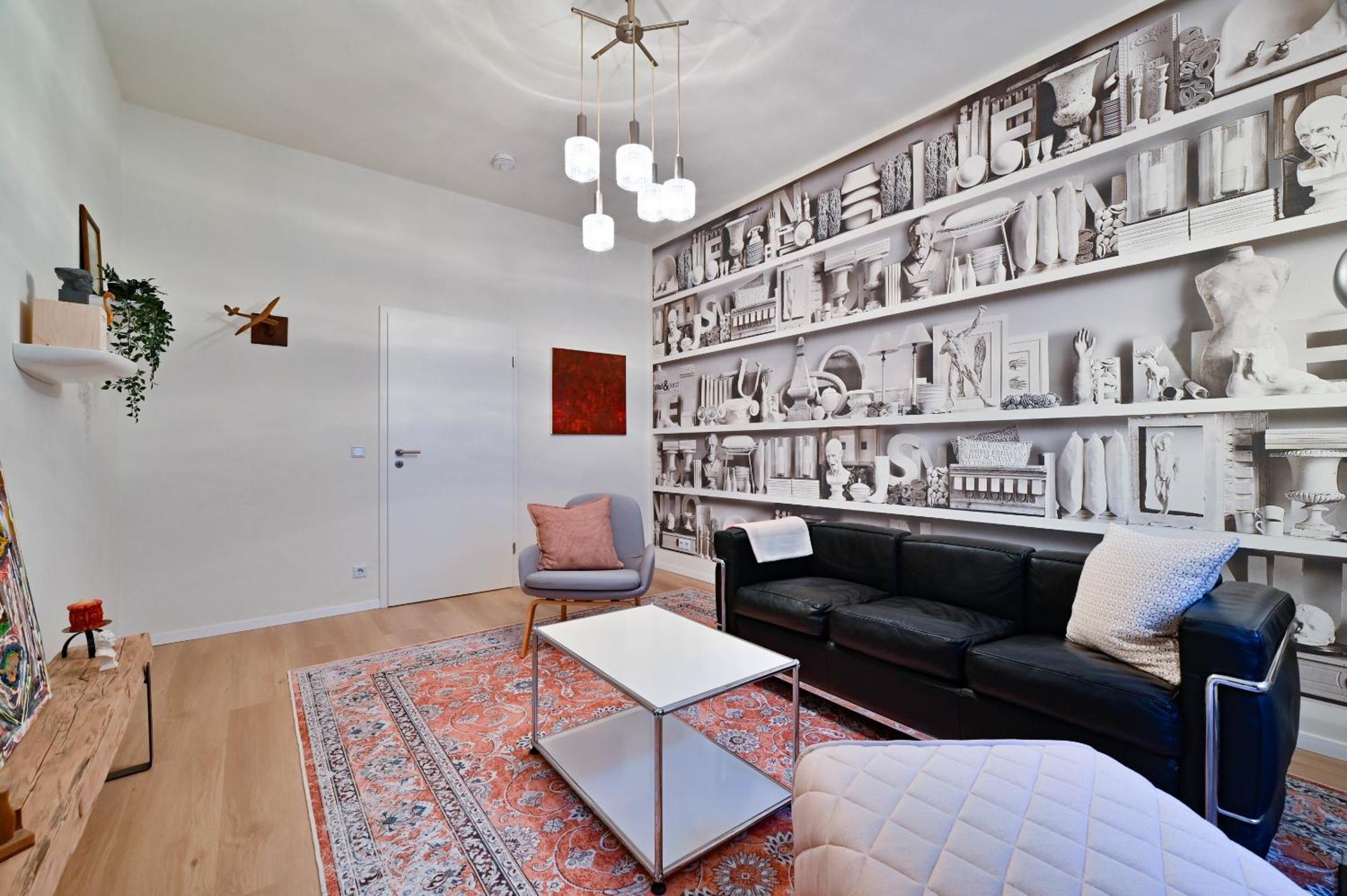 Premium Quartier Clara , Karl Und Fritz Auf Dem Kassberg Mit Eigenem Stellplatz Apartamento Chemnitz Quarto foto
